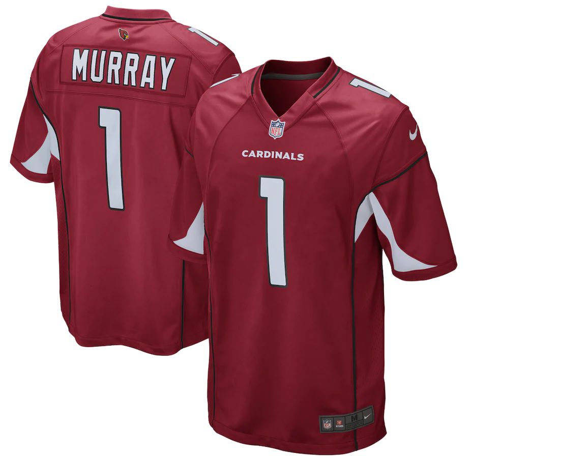 Men Arizona Cardinals #1 Kyler Murray Nike Cardinal Game Player NFL Jersey->arizona cardinals->NFL Jersey